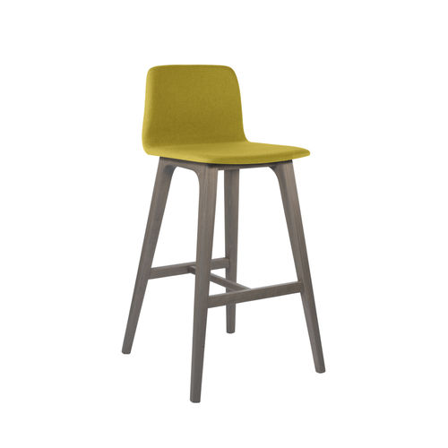 Chaise de bar contemporaine - TECLA SG01 - New Life Contract - d'intérieur / en tissu / en cuir