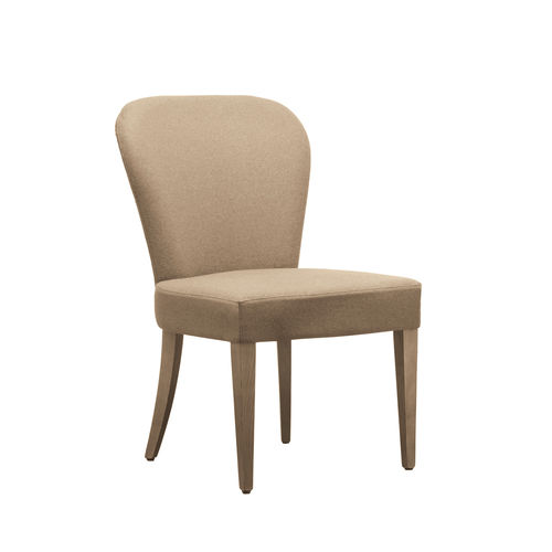Chaise contemporaine - EVELYNE SE02 - New Life Contract - d'intérieur / en tissu / avec piètement en bois