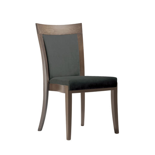 Chaise contemporaine - MARTA SE01 - New Life Contract - d'intérieur / en tissu / en bois massif