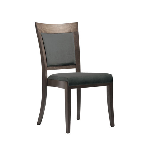 Chaise contemporaine - MARTA SE02 - New Life Contract - d'intérieur / en tissu / avec piètement en hêtre