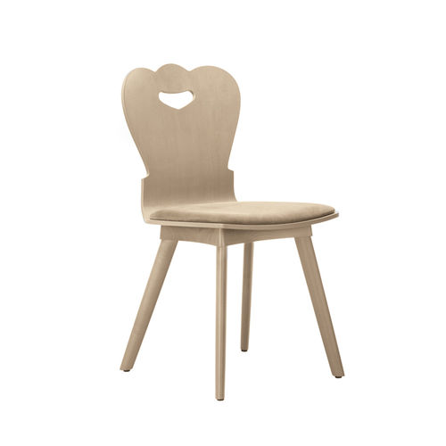 Chaise contemporaine - ALPINA SE02 BASE 14  - New Life Contract - d'intérieur / en tissu / en chêne