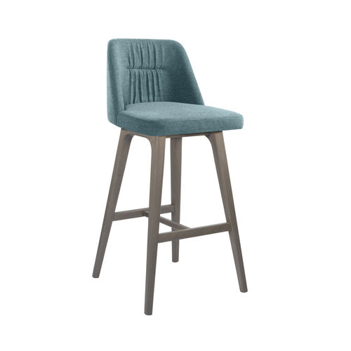 Chaise de bar contemporaine - AMA SG03 - New Life Contract - d'intérieur / en tissu / en cuir