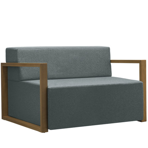 Canapé contemporain - QUADRA DI01 - New Life Contract - en tissu / en cuir / en simili cuir