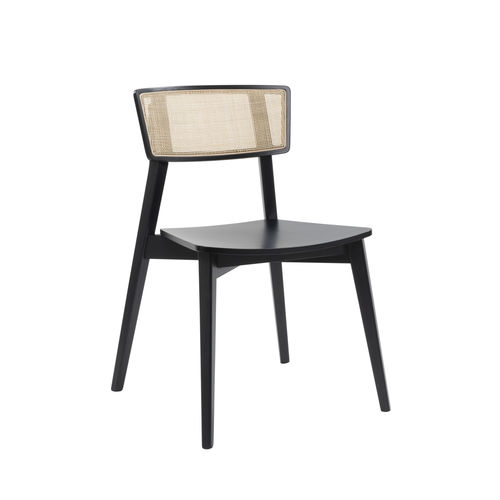 Chaise contemporaine - HELLEN SE01C - New Life Contract - d'intérieur / en bois / empilable