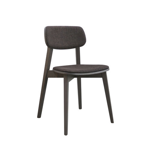 Chaise contemporaine - HELLEN OVAL ONE SE03 - New Life Contract - d'intérieur / en tissu / en cuir