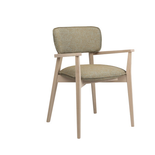 Chaise contemporaine - HELLEN PO - New Life Contract - d'intérieur / en tissu / en cuir
