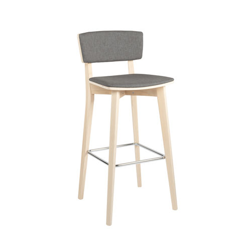 Chaise de bar contemporaine - HELLEN SG03S - New Life Contract - d'intérieur / en tissu / en cuir