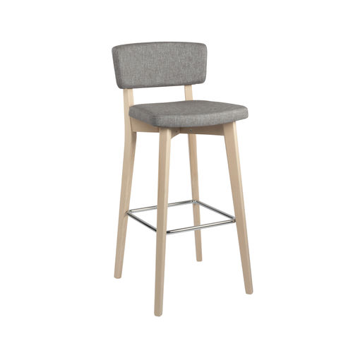 Chaise de bar contemporaine - HELLEN SG04S - New Life Contract - d'intérieur / en tissu / en cuir
