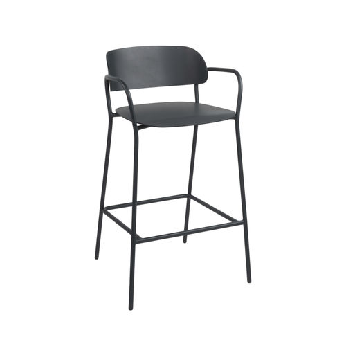 Tabouret contemporain - L'ALA SG01 - New Life Contract - en aluminium / avec piètement en aluminium / professionnel