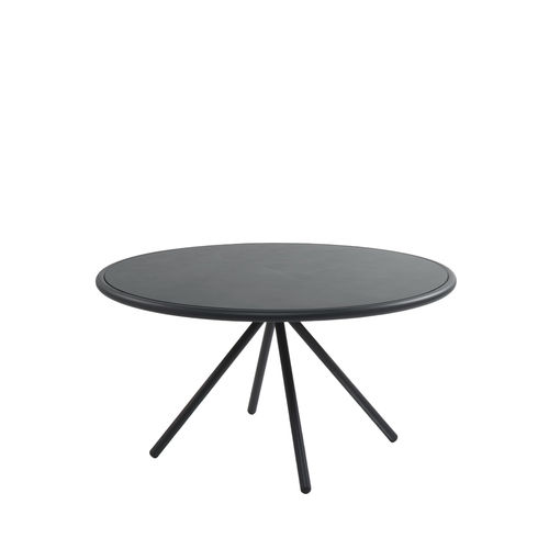 Table basse contemporaine - L'ALA TC01 D80 - New Life Contract - en aluminium / avec piètement en aluminium / ronde