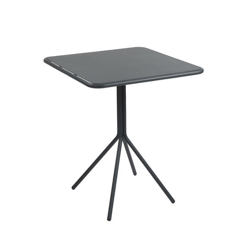 Table contemporaine - L'ALA TV01Q - New Life Contract - en aluminium / avec piètement en aluminium / carrée
