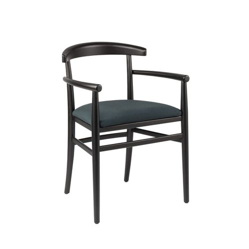 Fauteuil contemporain - GRACE SB01 - New Life Contract - en cuir / en tissu / en bois massif