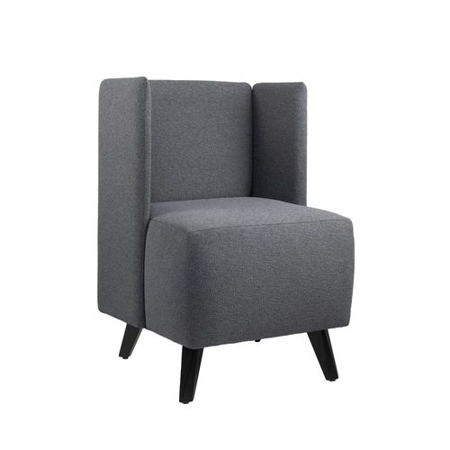 Fauteuil contemporain - AND POQG01S - POTM02S - POTM01S - New Life Contract - en tissu / en cuir / en bois massif