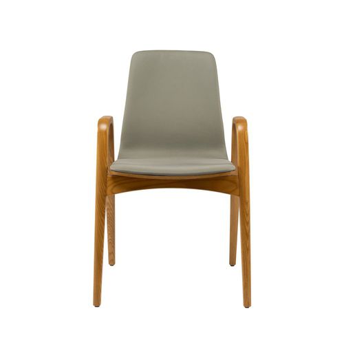 Fauteuil contemporain - Tecla PO04A - New Life Contract - en Trevira CS® / en fibre de cellulose / en fibre naturelle