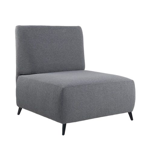 Fauteuil contemporain - SLQG01S - SLQM02S - New Life Contract - en tissu / en cuir / en bois massif