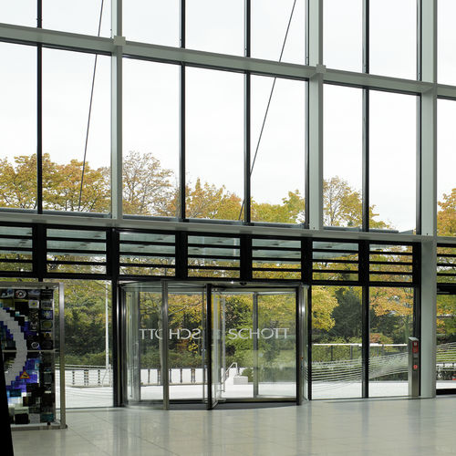 Porte d'entrée - GGG - Gretsch-Unitas - en aluminium / à tambour / vitrée