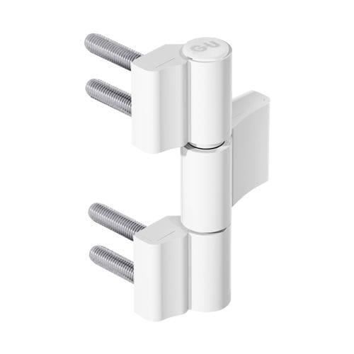 Charnière de porte - A 312 3D - Gretsch-Unitas - en métal / blanche / contemporaine