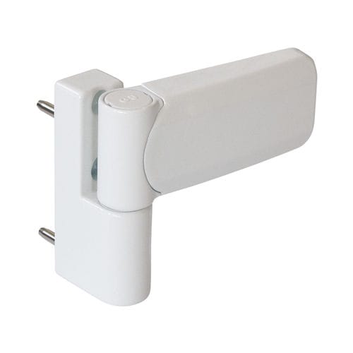 Charnière de porte - F 110 - Gretsch-Unitas - en acier inoxydable / blanche / contemporaine