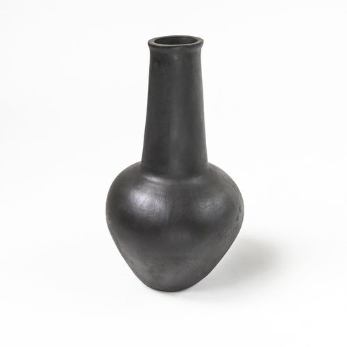 Vase classique - GIO - GOMMAIRE - en terracotta / noir