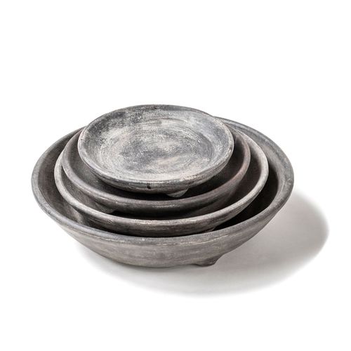 Assiette creuse - MINNY  - GOMMAIRE - ronde / en terracotta / uni