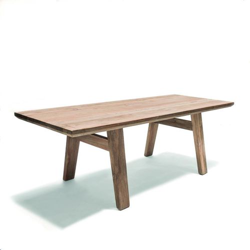 Table à manger contemporaine - MIA - GOMMAIRE - en teck / rectangulaire / résidentielle
