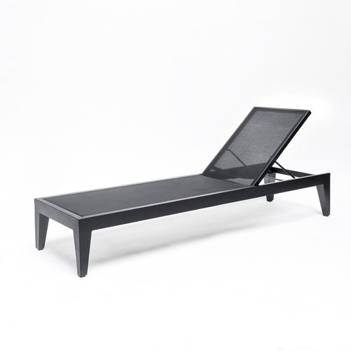 Bain de soleil contemporain - LISA - GOMMAIRE - en Textilene® / en aluminium / de jardin