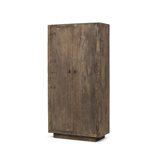 Armoire vintage - AMBROSE - GOMMAIRE - en bois / à portes battantes / marron