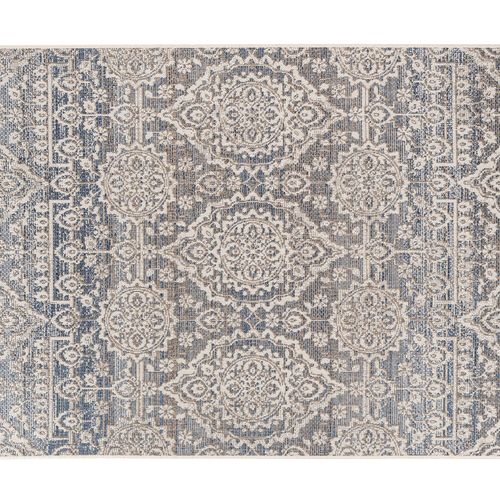 Tapis contemporain - TIVOLI  - Roolf Living - arabesque / rectangulaire / bleu