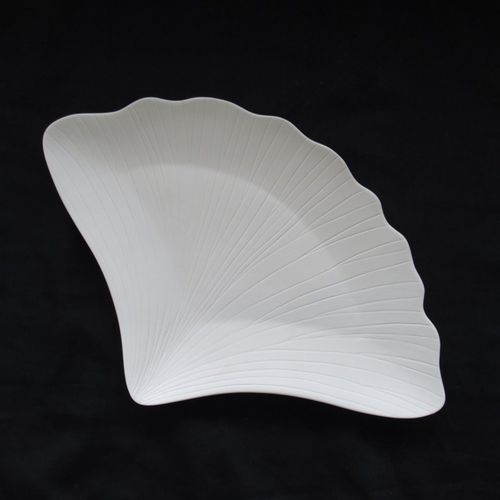 Assiette de présentation - GINGKO - Jacques Pergay - en porcelaine de Limoges / pour restaurant gastronomique / à motif