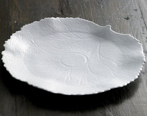 Assiette plate - ICEBERG - Jacques Pergay - de présentation / ronde / en porcelaine de Limoges