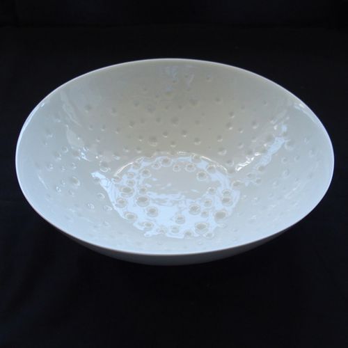 Saladier en porcelaine de Limoges - CORAIL - Jacques Pergay
