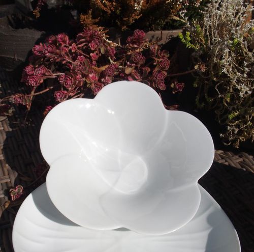 Saladier en porcelaine de Limoges - PÉTALE - Jacques Pergay