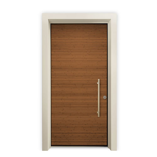 Porte d'entrée - ORINICO - REMO Security Doors - en acier galvanisé / en bambou / en papier