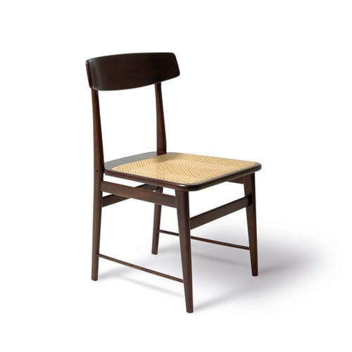 Chaise contemporaine - LUCIO - LinBrasil - d'intérieur / en bois massif / en rotin