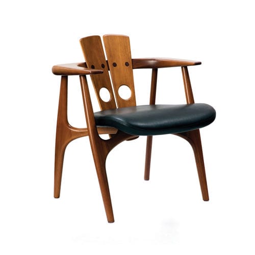 Chaise contemporaine - KATITA - LinBrasil - d'intérieur / en bois massif / en polyuréthane