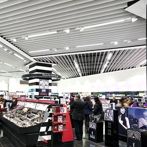 Faux-plafond en métal - VEKTORAL SYSTEMS - Tacer Ltd. - en lames / décoratif
