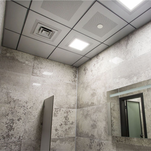 Faux-plafond en métal - ULTRALINE - Tacer Ltd. - en panneaux / acoustique