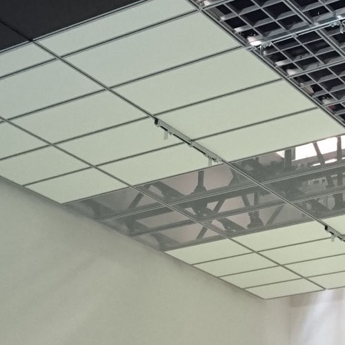 Faux-plafond en métal - DATA CENTER - Tacer Ltd. - en panneaux / acoustique