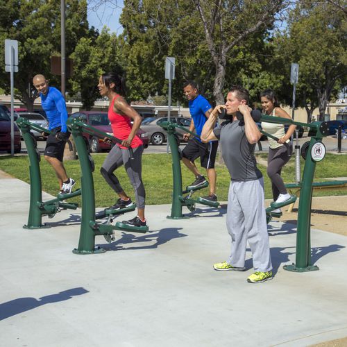 Aire de fitness en plein air - PROFESSIONAL SERIES PACKAGE - Greenfields Outdoor Fitness