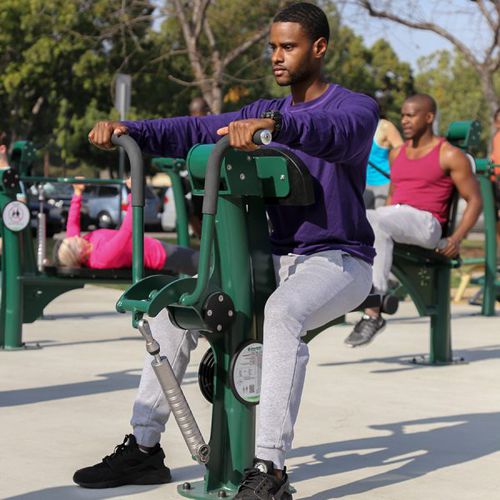 Rameur d'extérieur - UBX-290 - Greenfields Outdoor Fitness