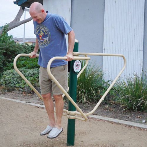 Appareil de musculation dips - SGR2005-1-14 - Greenfields Outdoor Fitness - d'extérieur