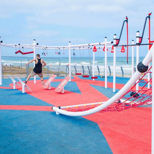 Parcour d'obstacles professionnel - X-TREME NINJA - Greenfields Outdoor Fitness