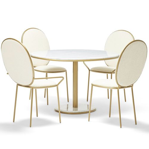 Chaise de salle à manger contemporaine - STAY - Sé collections - d'intérieur / en tissu / tapissée