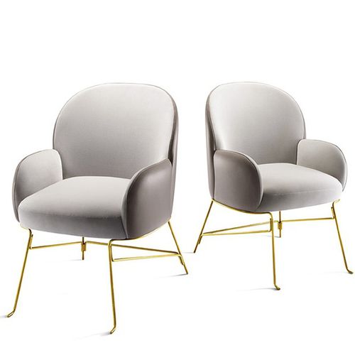 Chaise de salle à manger contemporaine - BEETLEY - Sé collections - d'intérieur / en tissu / en cuir