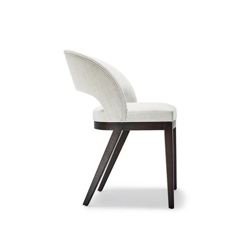 Chaise de salle à manger contemporaine - USE ME - Sé collections - d'intérieur / en cuir / avec piètement en bois