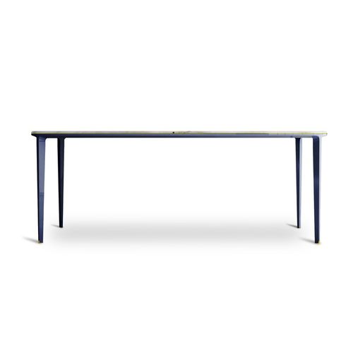 Table à manger contemporaine - DAEDLUS - Sé collections - en bois / en laiton / en marbre