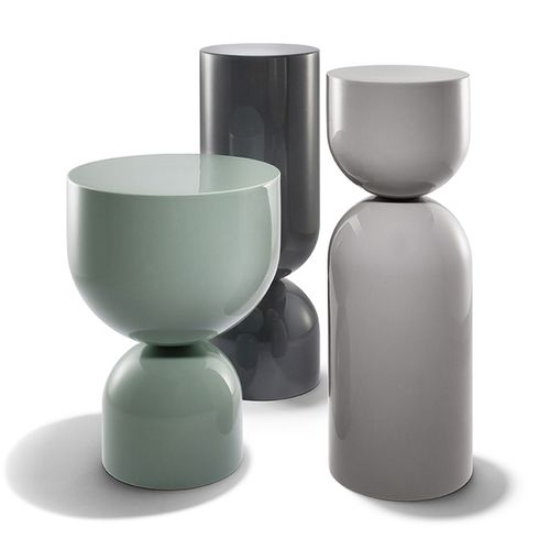 Table d'appoint contemporaine - TIME PIECE - Sé collections - en céramique / ronde / résidentielle