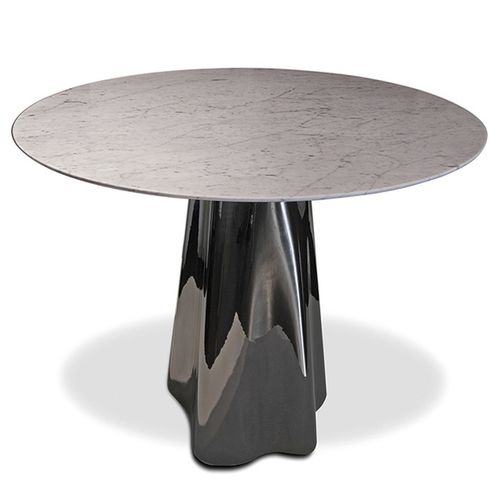 Table à manger contemporaine - BREAK IN THE CLOUDS - Sé collections - en marbre / ronde / résidentielle