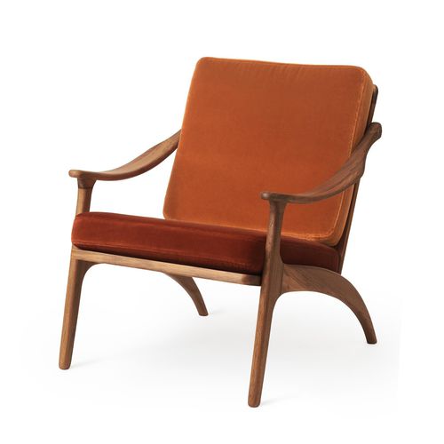Fauteuil classique - LEAN BACK - Warm  Nordic - en tissu / en bois massif / inclinable