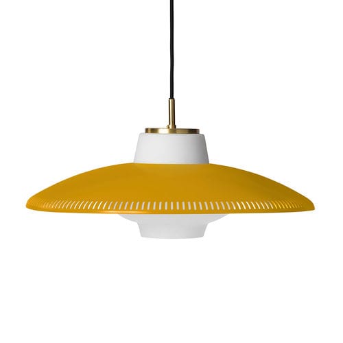 Suspension - OPAL SHADE - Warm  Nordic - en aluminium laqué / en verre opalescent / classique